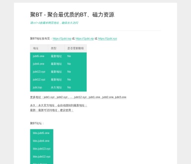 聚资源（需科学上网）