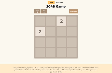 2048游戏