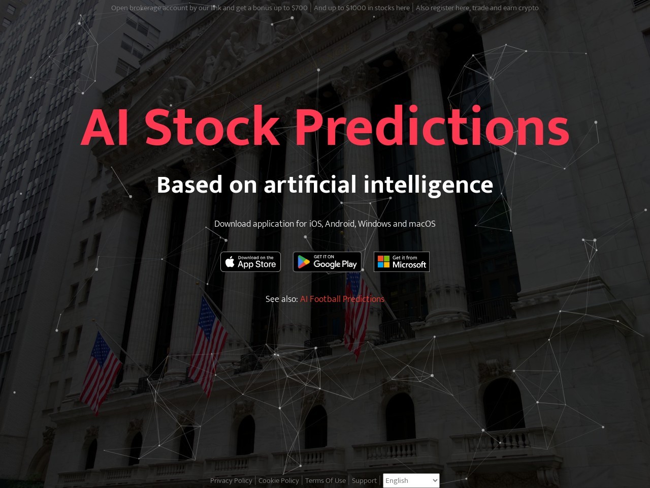 AI Stock Predictions官网 – 基于AI的股票预测与交易信号