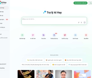 Hỏi đáp AI Hay