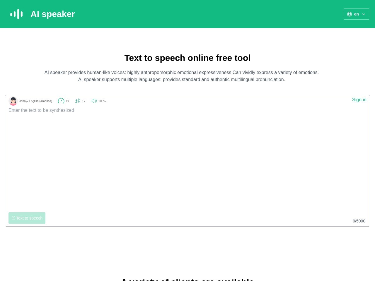 AIspeaker