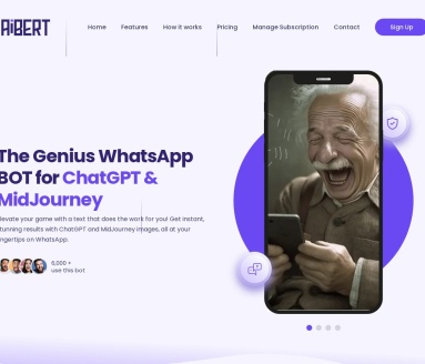 WhatsApp BOT for ChatGPT & MidJourney官网 – 通过WhatsApp生成即时AI回复与图像