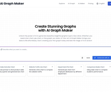 AI Graph Maker官网 – 智能图表生成工具