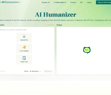 Humanizer AI官网 – 将AI文本转化为人类文本的高级工具