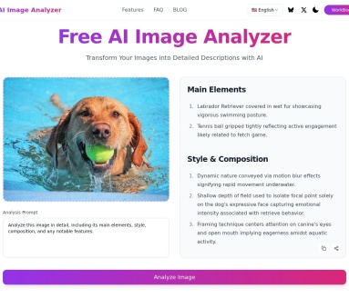 AI Image Analyzer