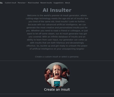 AI Insult Generator