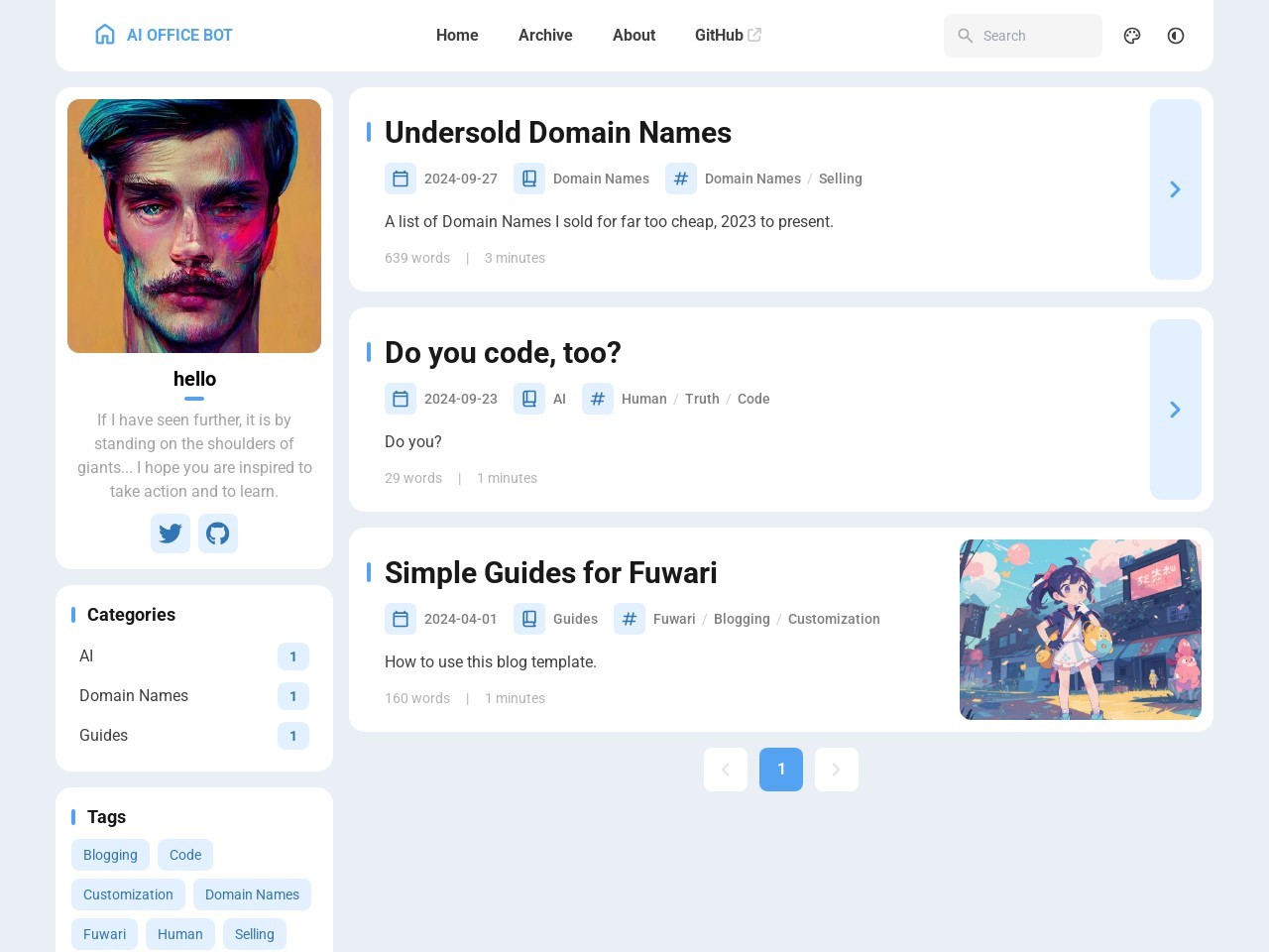 AI Office Bot