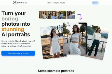AI Portrait Gen
