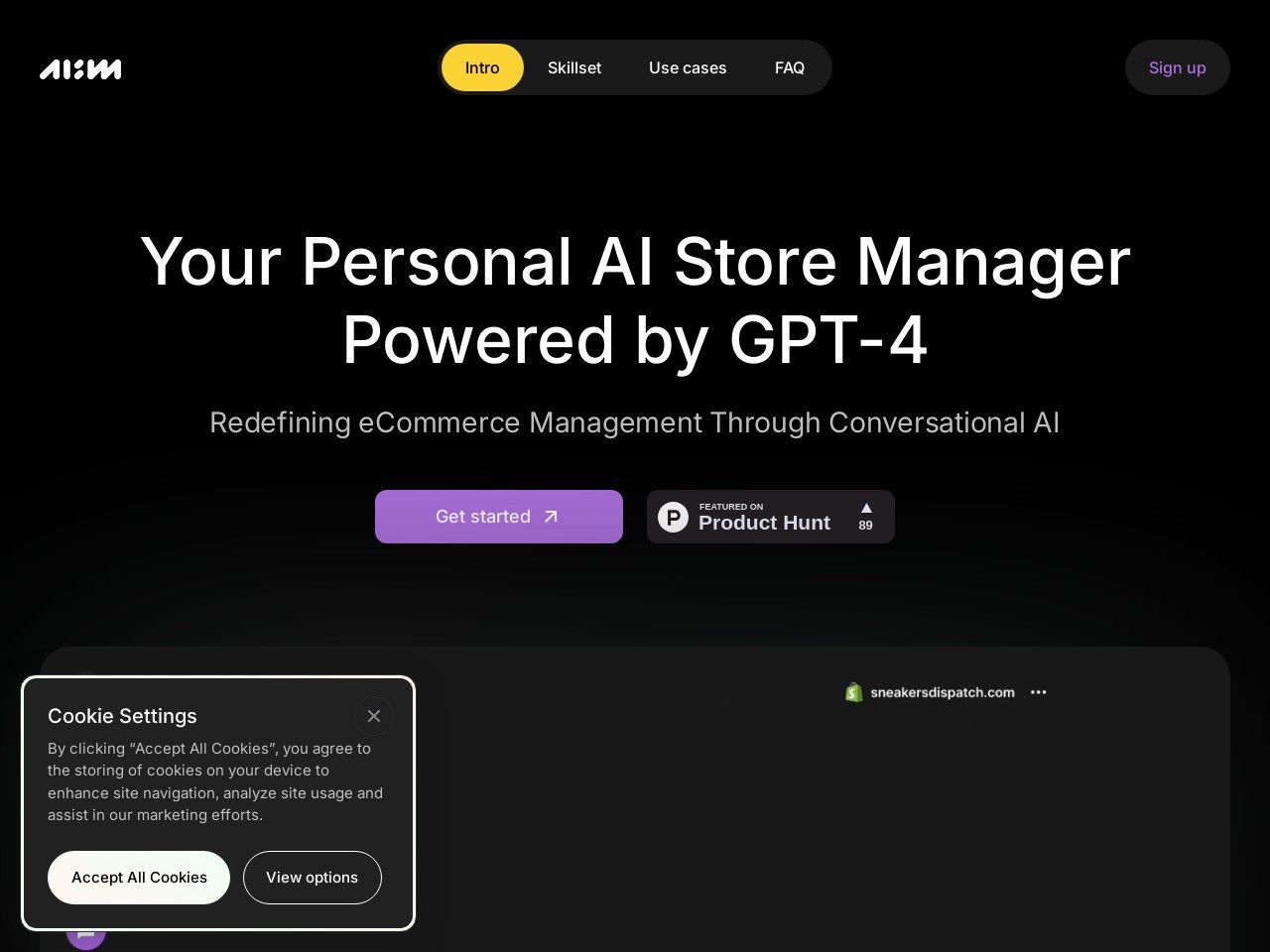 AI Store Manager-智能在线商店管理助手