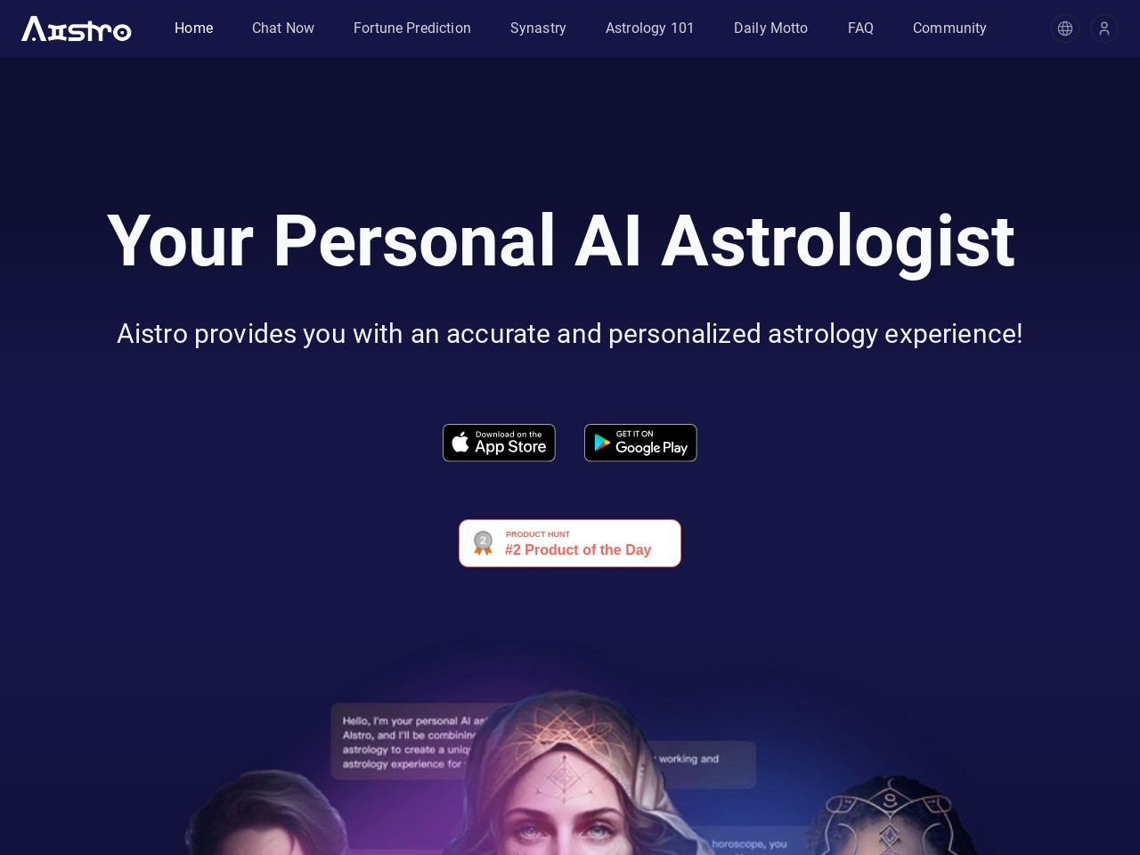 Aistro官网 – 结合古老占星术与现代AI的智慧