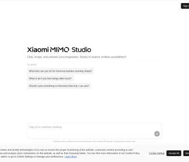 Xiaomi MiMo Studio
