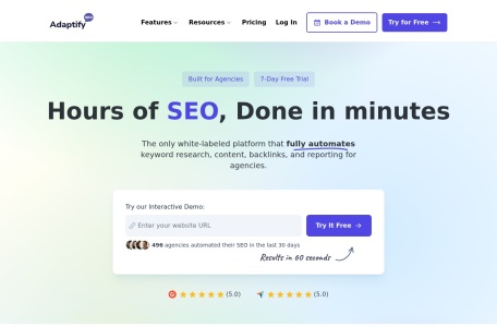 Adaptify – Automated SEO Delivery For Your Agency