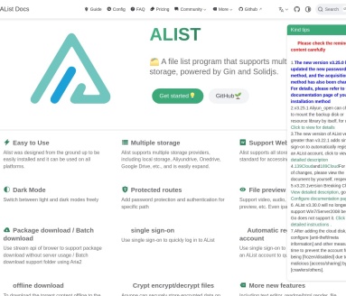 alist