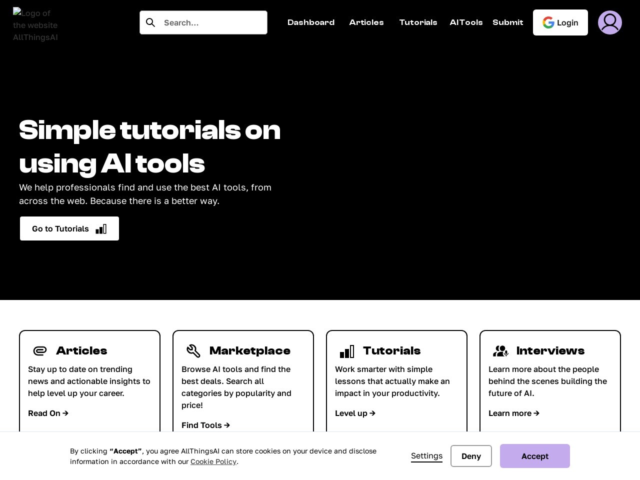 AllThingsAI官网 – AI工具资源中心