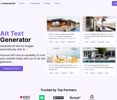 AltTextGeneratorAI官网 – AI生成图像替代文本工具