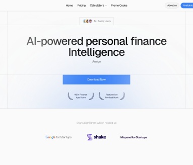 Amigo AI官网 – 智能财务管理平台