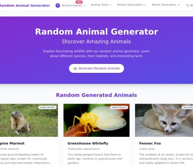 Random Animal Generator 随机动物生成器