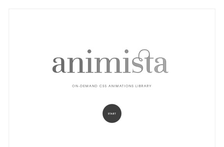 Animista – On-Demand CSS Animations Library