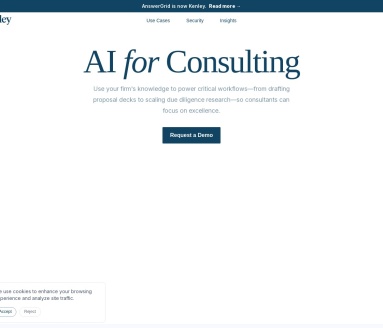 AnswerGrid官网 – AI驱动的网络研究工具