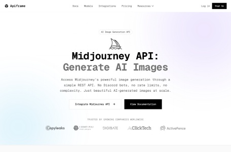 Midjourney API by APIFRAME翻译站点