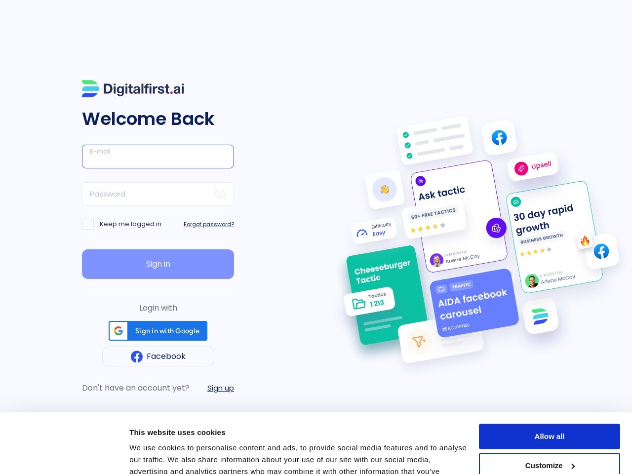 Digital First AI官网 – AI驱动的营销平台