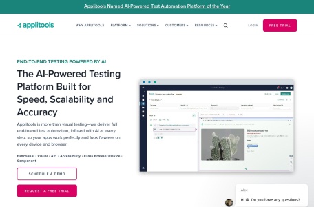 AI 驱动端到端测试提升应用性能,受企业信赖的完美应用测试工具：ApplitoolsAI