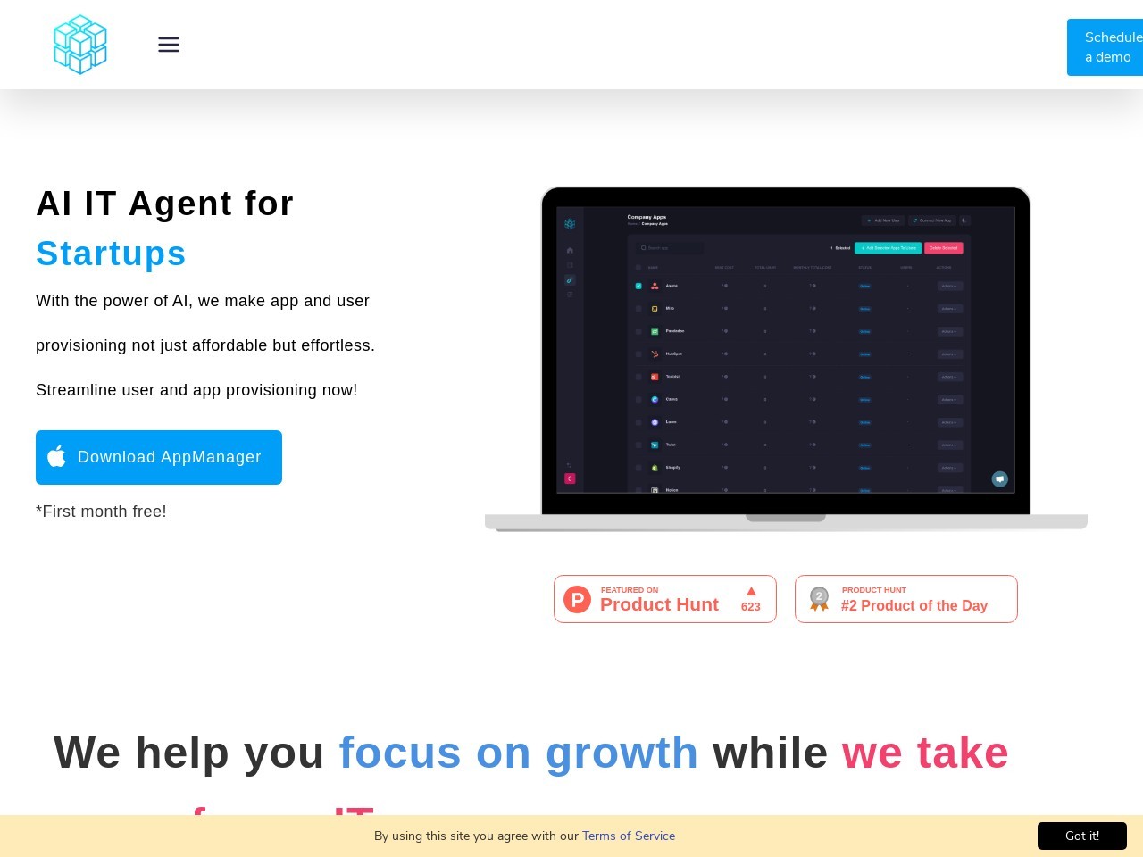 AppManager by CompanyDNA AI官网 – AI驱动的应用管理解决方案
