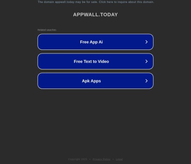 Appwall Today