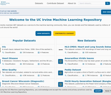 UCI Machine Learning Repository