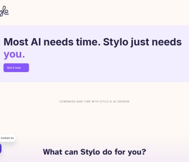 Stylo官网 – 智能客服助手，提升客户体验