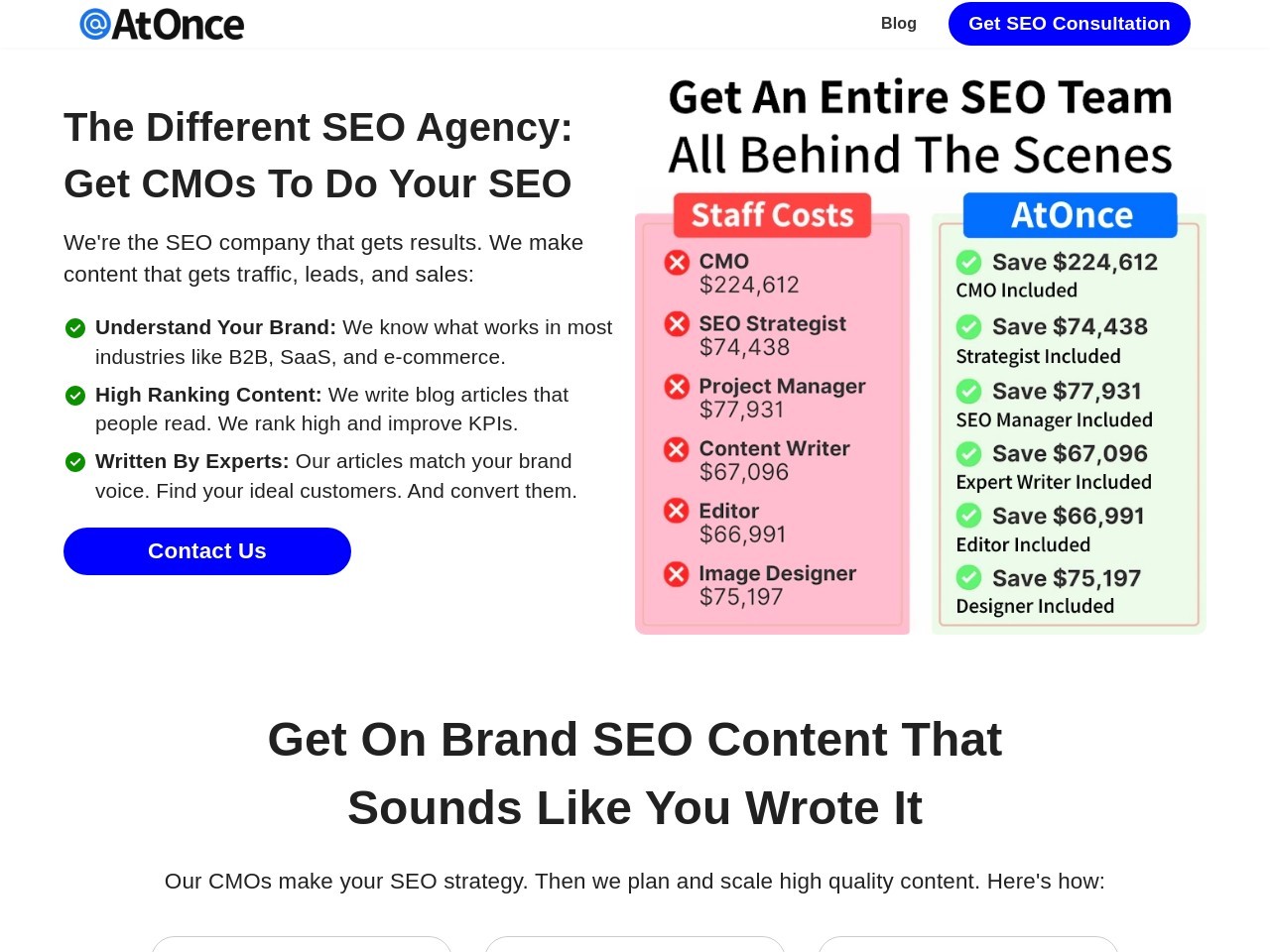 AtOnce官网 – 程序化SEO AI写作工具