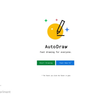 AutoDraw：谷歌AI绘画神器 | AI帮你把涂鸦变图标 | 在线免费绘图工具