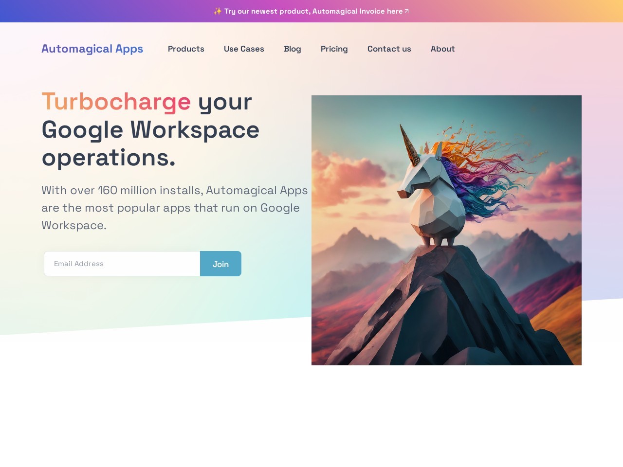 Automagical Apps官网 – 为Google Workspace和Chrome扩展提供高效工具