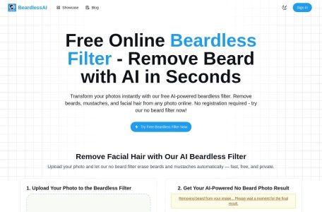 Free Beardless Filter
