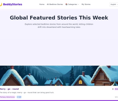 BeddyStories – 全球经典儿童睡前故事库（0-12岁）