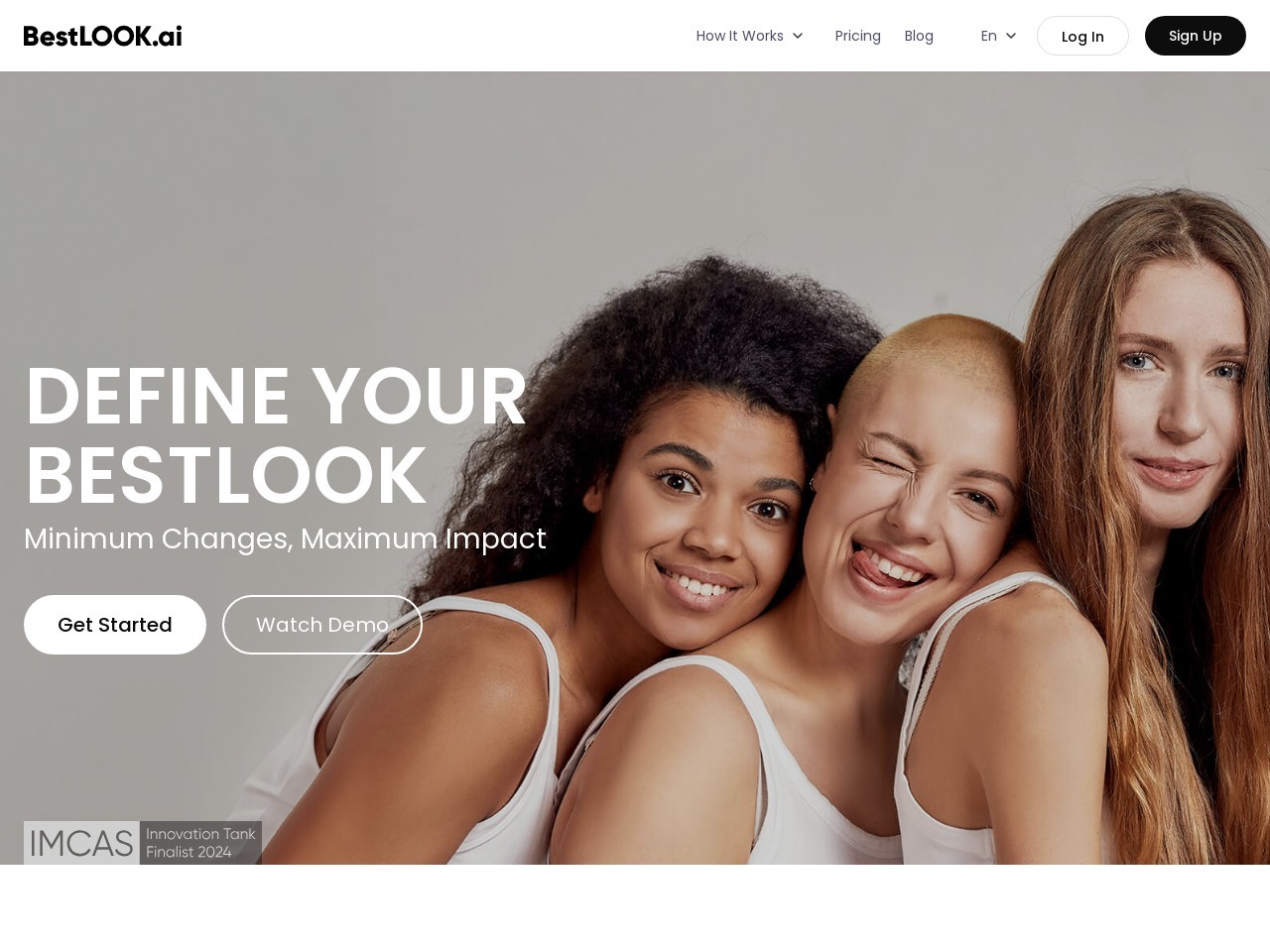 Bestlook AI官网 – 先进的AI外貌模拟与预测工具
