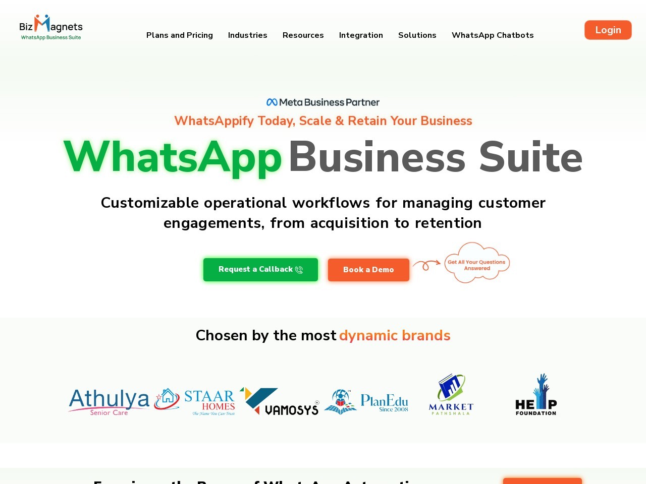 BizMagnets官网 – 一站式AI WhatsApp商业解决方案