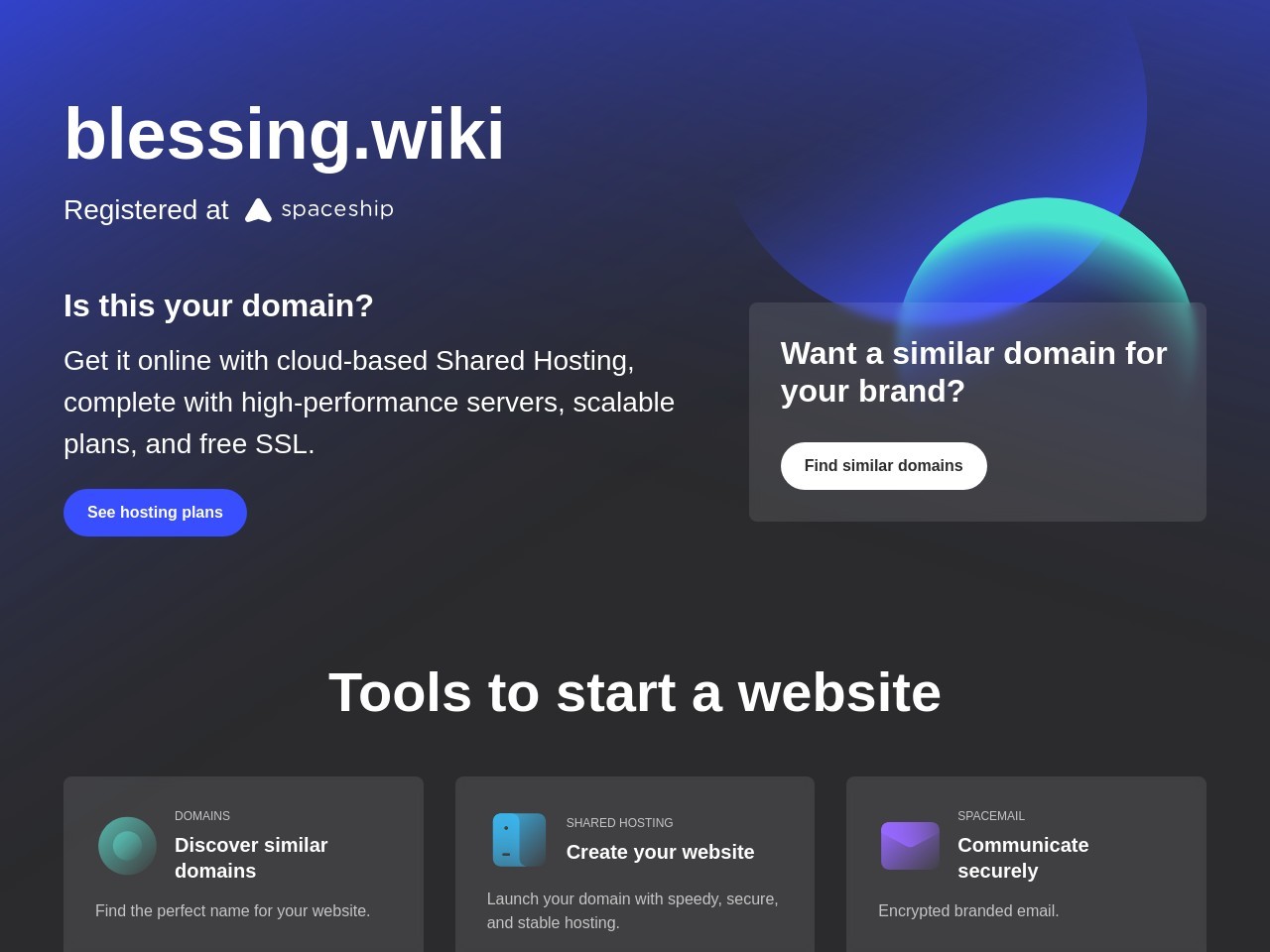 blessing.wiki官网 – 在线制作个性化祝福卡片