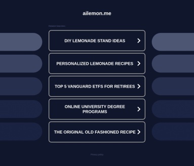 AI柠檬 — 一个科技爱好者的个人博客