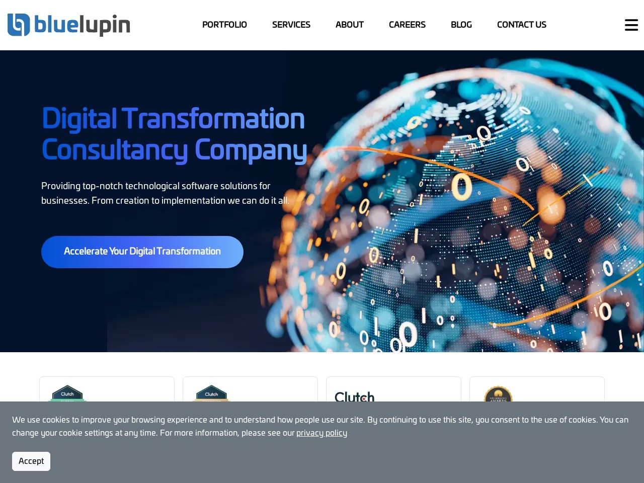 Bluelupin Technologies Pvt. Ltd.官网 – 提供先进软件解决方案，推动业务增长