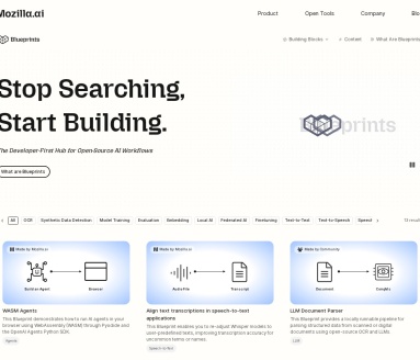 Mozilla.ai’s Blueprint Hub