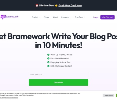 BrameWork官网 – 帮助博主快速创作SEO优化博客