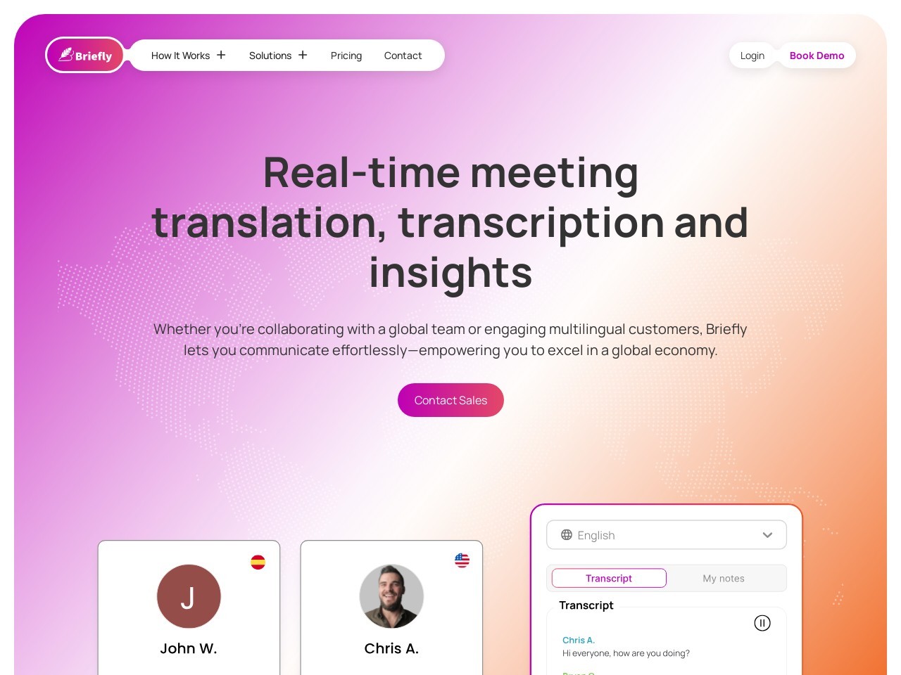 Briefly AI官网 – 智能会议记录与总结工具