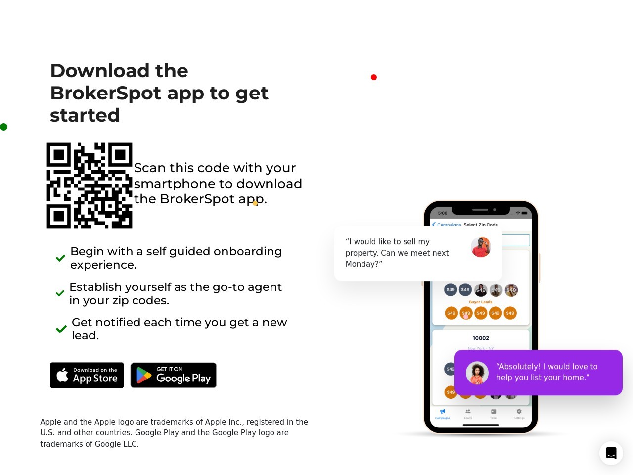 BrokerSpot官网 – AI驱动的地产潜在客户生成平台