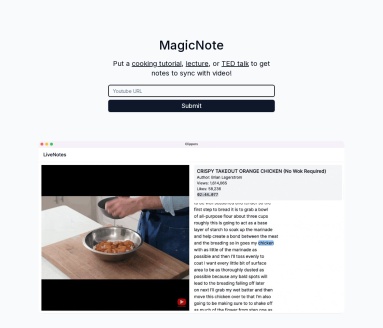MagicNotes官网 – 获取视频讲座、故事和教程的摘要