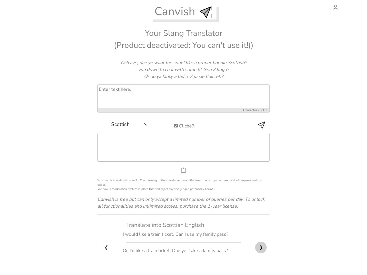 Canvish官网 – 多种英语俚语翻译工具