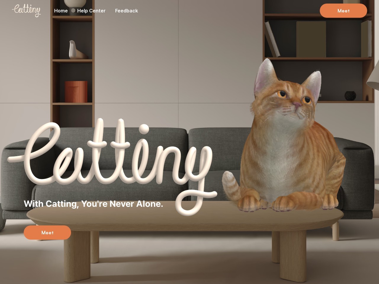 Catting官网 – 你的虚拟猫咪伴侣