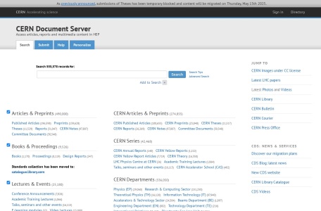 CERN Document Server