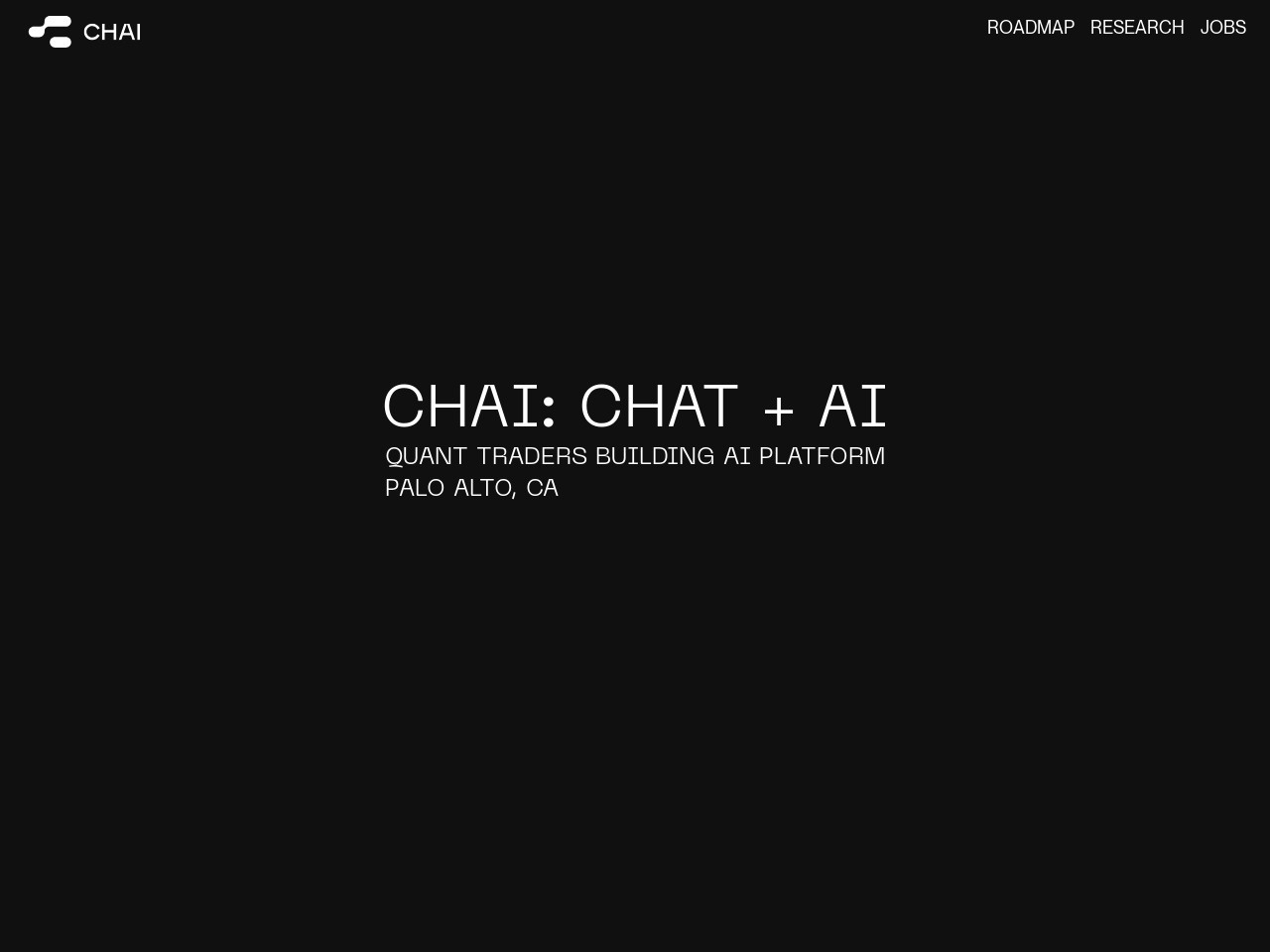 Chai官网 – 领先的聊天机器人应用