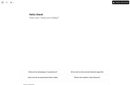 Next.js Chatbot Template